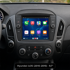 Hyundai ix35 2010-2015 - 9,7" radio med Apple CarPlay og Android Auto 