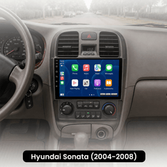 Hyundai Sonata 2004-2008 - 9" radio med Apple CarPlay og Android Auto 