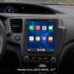 Honda Civic 2012-2015 - 9,7" radio med Apple CarPlay og Android Auto 