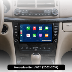 Mercedes-Benz W211 – 8" autoradio med Apple CarPlay og Android Auto 
