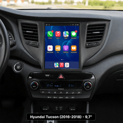 Hyundai Tucson 2016-2018 – 9,7" radio med Apple CarPlay og Android Auto 
