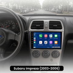 Subaru Impreza 2003-2006 – 9" radio med Apple CarPlay og Android Auto 