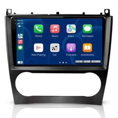 Mercedes-Benz W203 - 9" radio med Apple CarPlay og Android Auto 