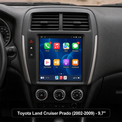 Toyota Land Cruiser Prado 2002-2009 - 9,7" radio med Apple CarPlay og Android Auto 