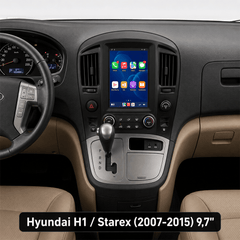 Hyundai H1 / Starex 2007-2015 - 9,7" radio med Apple CarPlay og Android Auto 