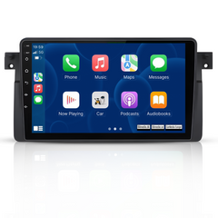BMW E46 - 9" radio med Apple CarPlay og Android Auto 