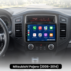 Mitsubishi Pajero 2006-2014 – 9" radio med Apple CarPlay og Android Auto 
