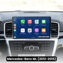 Mercedes-Benz ML 2012-2015 - 9" radio med Apple CarPlay og Android Auto 