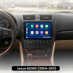 Lexus GS300 2004-2011 - 9" radio med Apple CarPlay og Android Auto 