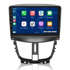 Peugeot 207 06-15 – 9" radio med Apple CarPlay og Android Auto 