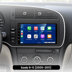 Saab 9-5 2005-2011 – 9" radio med Apple CarPlay og Android Auto 