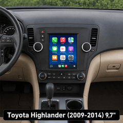 Toyota Highlander 2009-2014 - 9,7" radio med Apple CarPlay og Android Auto 