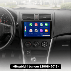 Mitsubishi Lancer 2008-2015 – Bilmedie Connect 9" radio med Apple CarPlay og Android Auto 
