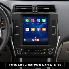 Toyota Land Cruiser Prado 2014-2016 – 9,7" radio med Apple CarPlay og Android Auto 