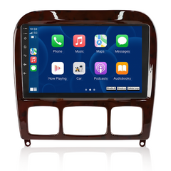 Mercedes S-Klasse/CL 1998-2005 – 9" radio med Apple CarPlay og Android Auto 
