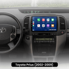 Toyota Prius 2002-2009 - 9" radio med Apple CarPlay og Android Auto 