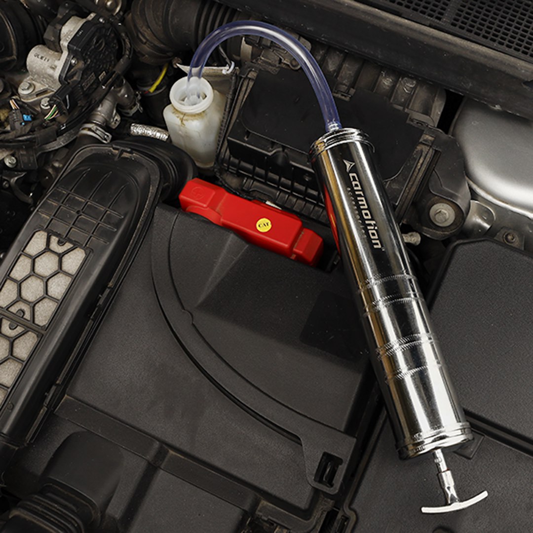 Detalj av manuell sugepumpe 500 ml