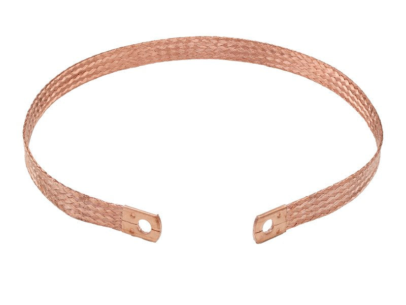 Stålfletting i kobber, 600 mm