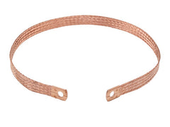 Stålfletting i kobber, 600 mm