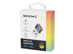 WAYME OTG-adapter med USB og USB-C