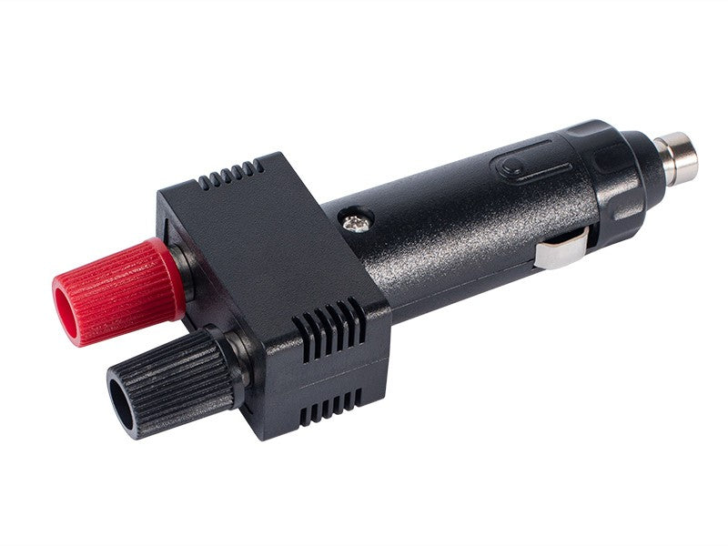 CARMOTION sigarettennerplugg med hurtigkoblinger 12/24 V