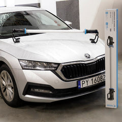 Arbeidslampe med Li-ion-batteri og lader