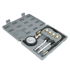 Kompresjonstester for bensinmotor med manometer og adaptere
