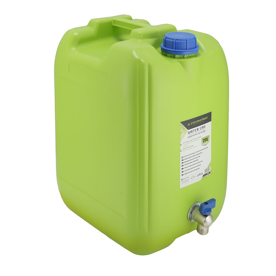 Vanndunk 20 L med kort metallkran