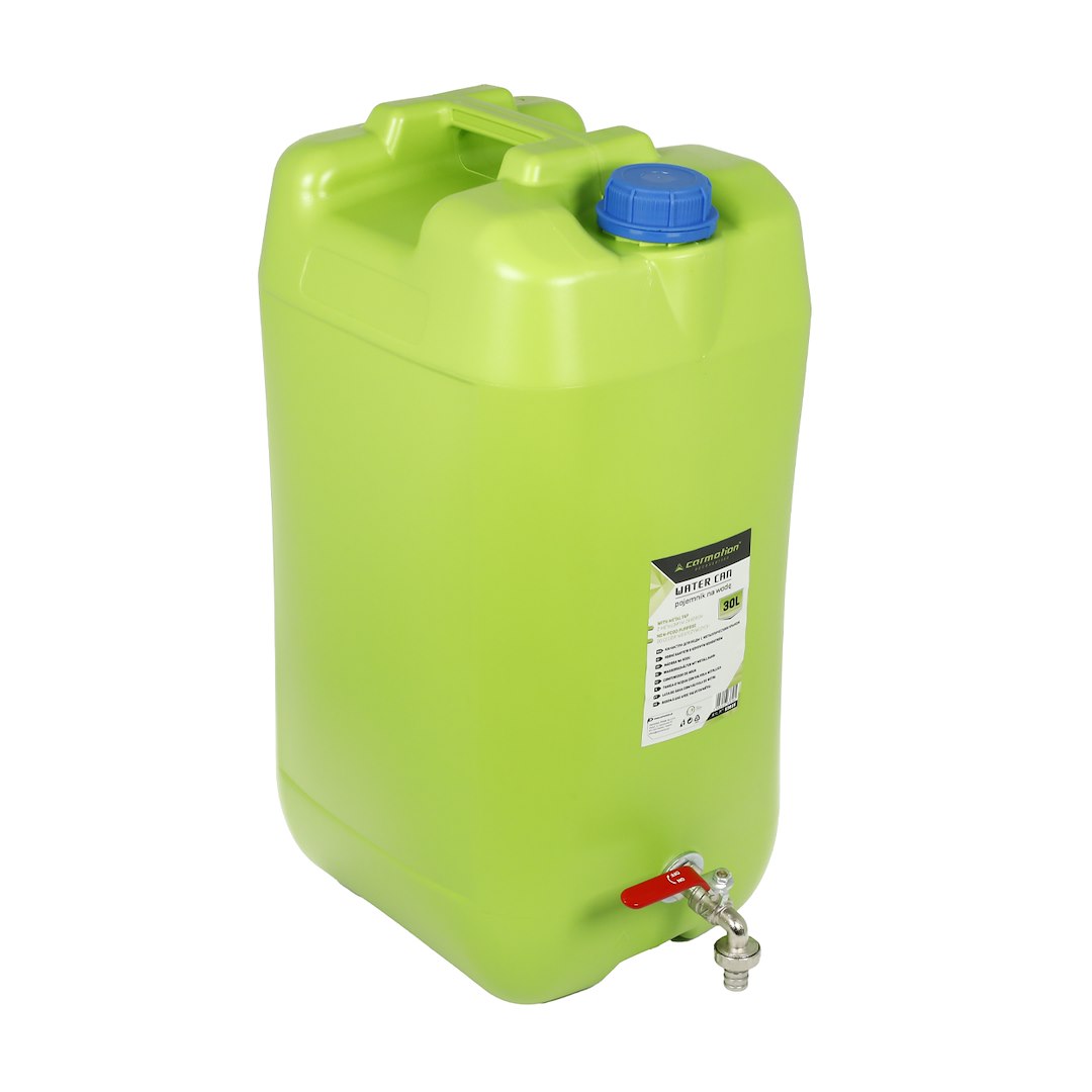 Vannkanne 30 L med lang metallkran fra CARMOTION