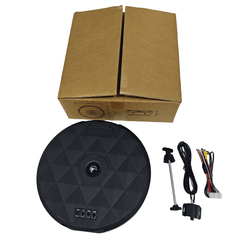 12" bagasjeromssubwoofer for reservehjulsbrønn – 800 W flat subwoofer til bil 