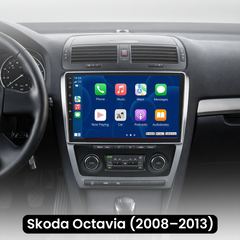 Skoda Octavia 08-13 – 10,1" radio med Apple CarPlay og Android Auto 