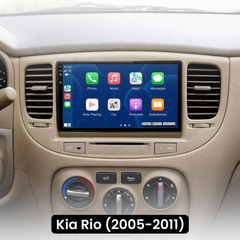 Kia Rio 2005-2011 - 9" radio med Apple CarPlay og Android Auto 