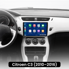 Citroen C3 & DS3 9" radio med Apple CarPlay og Android Auto 