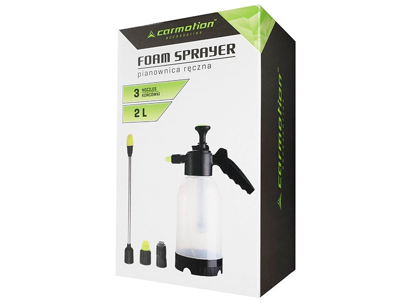 CARMOTION håndskumsprøyte med 2 liters beholder