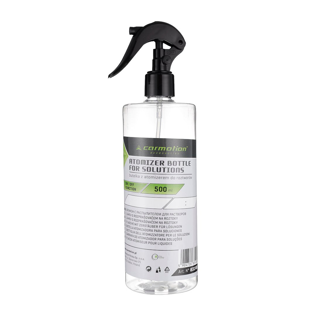 Sprayflaske 500 ml med av/på-spray fra CARMOTION