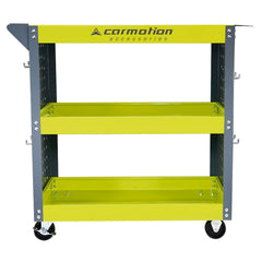 Verkstedvogn med sidepaneler og 3 hyller fra CARMOTION