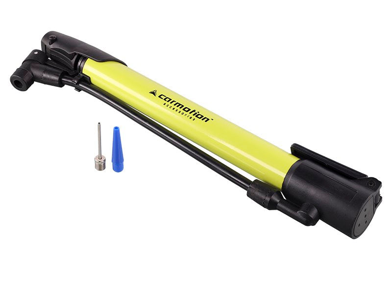 Minipumpe 310 mm med sykkelfeste og maks. 8 bar