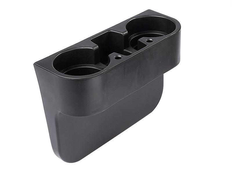 Koppholder og organizer til bil med plass til drikke og småting