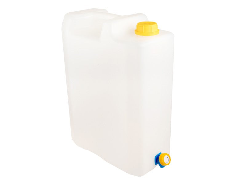 Vanndunk 20 L med plastkran for drikkevann
