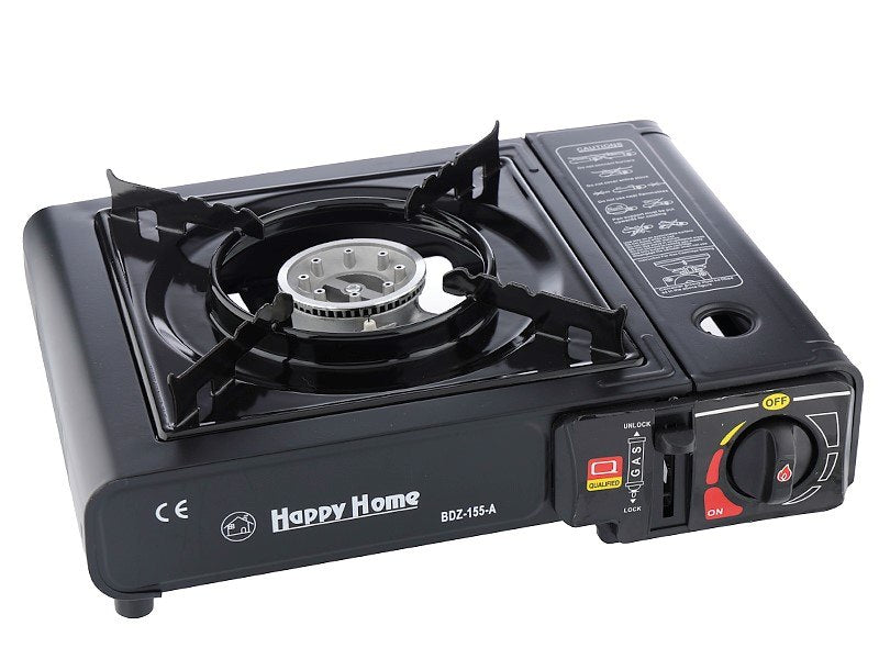 Camping gasskomfyr 2,3 kW for patron eller flaske