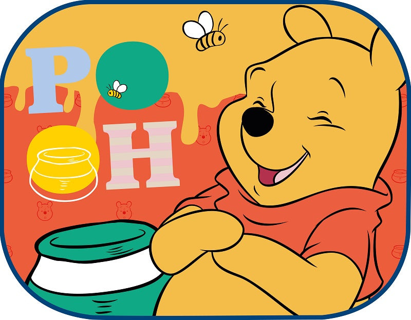 Sæt med to solskærme med Winnie the Pooh-motiv