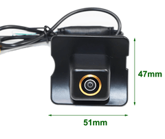 1080P ryggekamera til Toyota Yaris – bakluke-kamera (65 × 27 mm) 