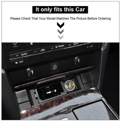 Toyota Camry 2007-2018 USB- og USB-C-hurtiglader til sigarettenner 