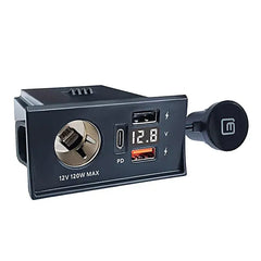 Toyota Camry 2007-2018 USB- og USB-C-hurtiglader til sigarettenner 
