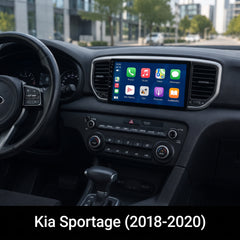 Kia Sportage 2018-2020 - 10,1" radio med Apple CarPlay og Android Auto 