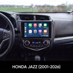 Honda Jazz 2001-2006 - 9" radio med Apple CarPlay og Android Auto 