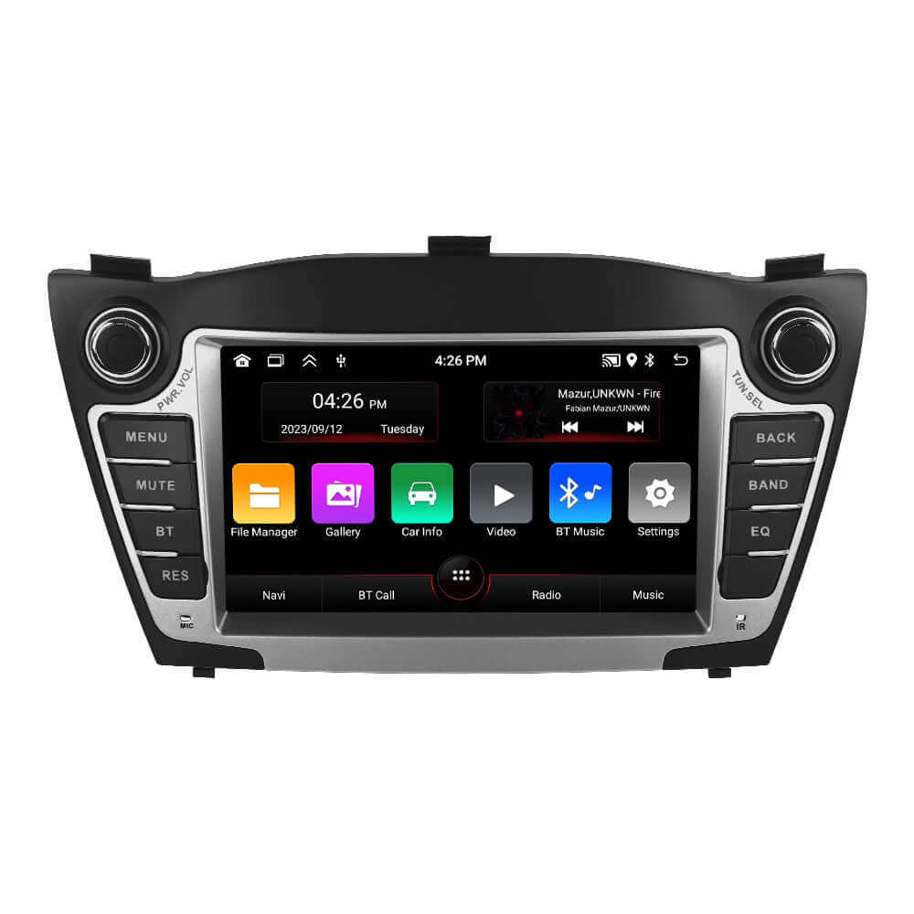 Hyundai I35 – 7" Radio m. Apple CarPlay og Android Auto med moderne teknologi og touchscreen interface.