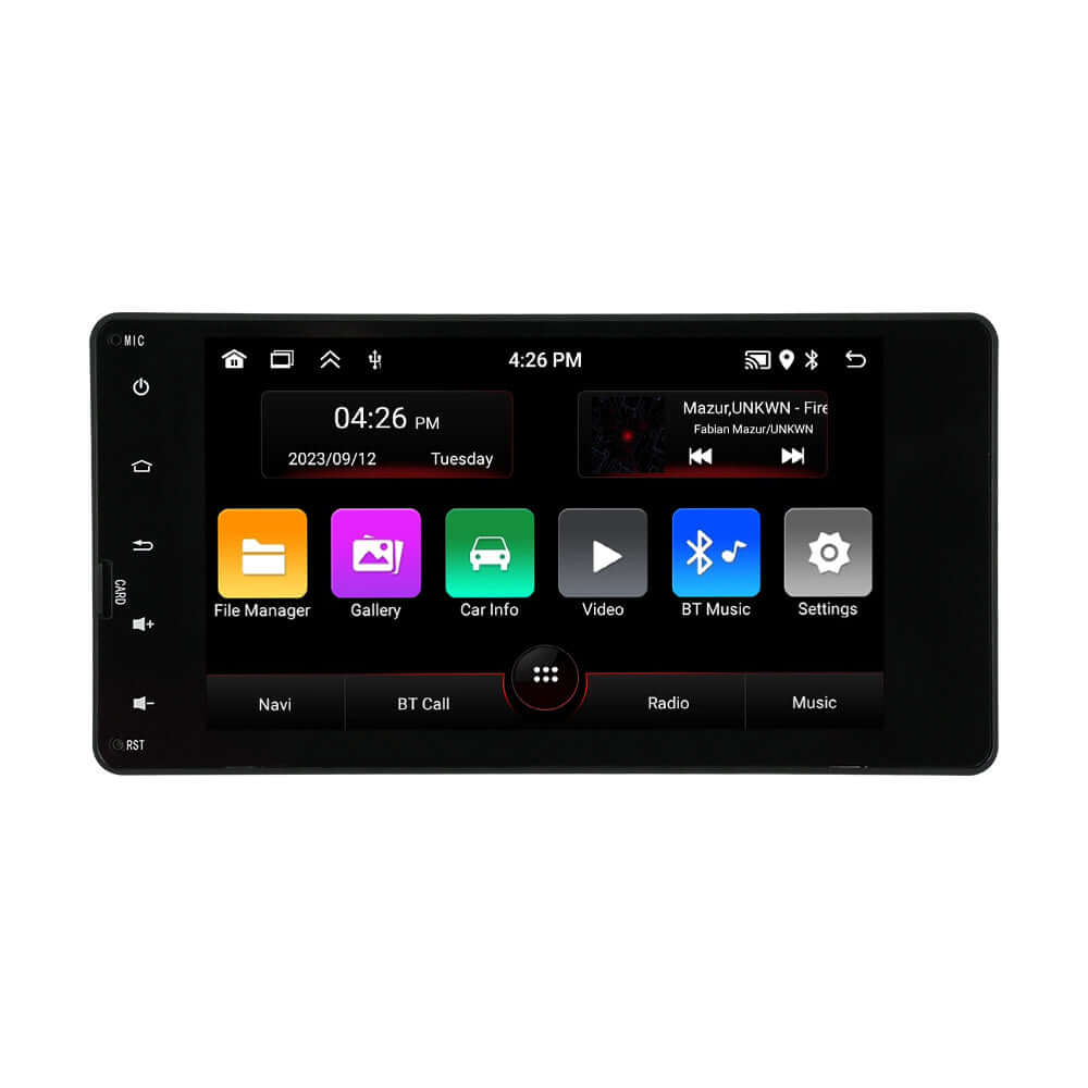 Mitsubishi ASX/Outlander 12-18 – 8" Radio m. Apple CarPlay og Android Auto skærm med moderne funktioner.