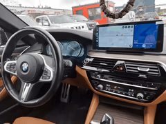 BMW 5-serie 17-23 – 12,3" radio med Apple CarPlay og Android Auto 