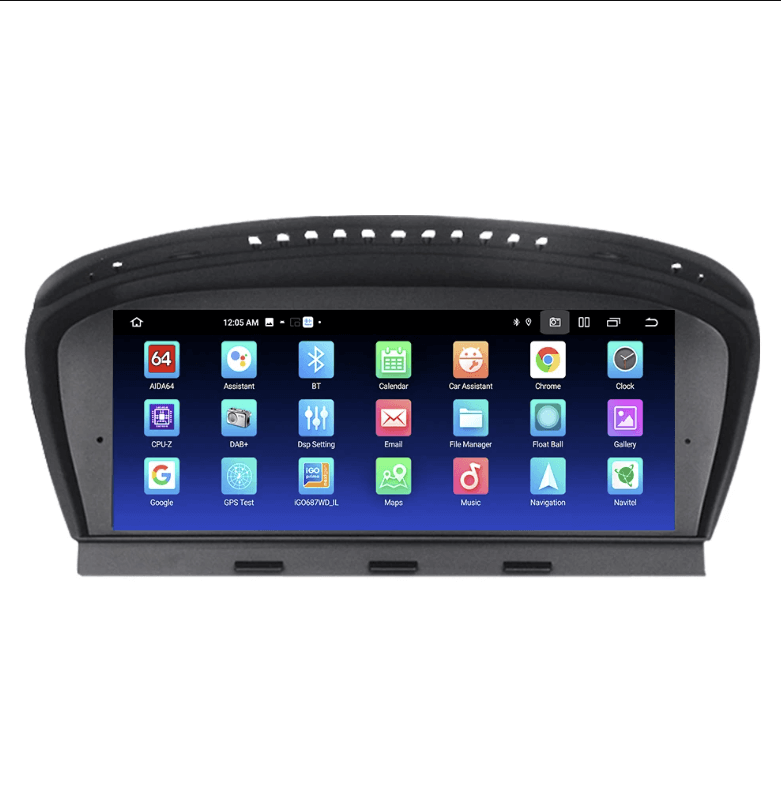 BMW E60/E90 - 8,8" Radio m. Apple CarPlay og Android Auto – Bilmedie.dk
